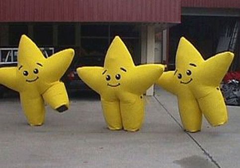 inflatable flying cartoon
